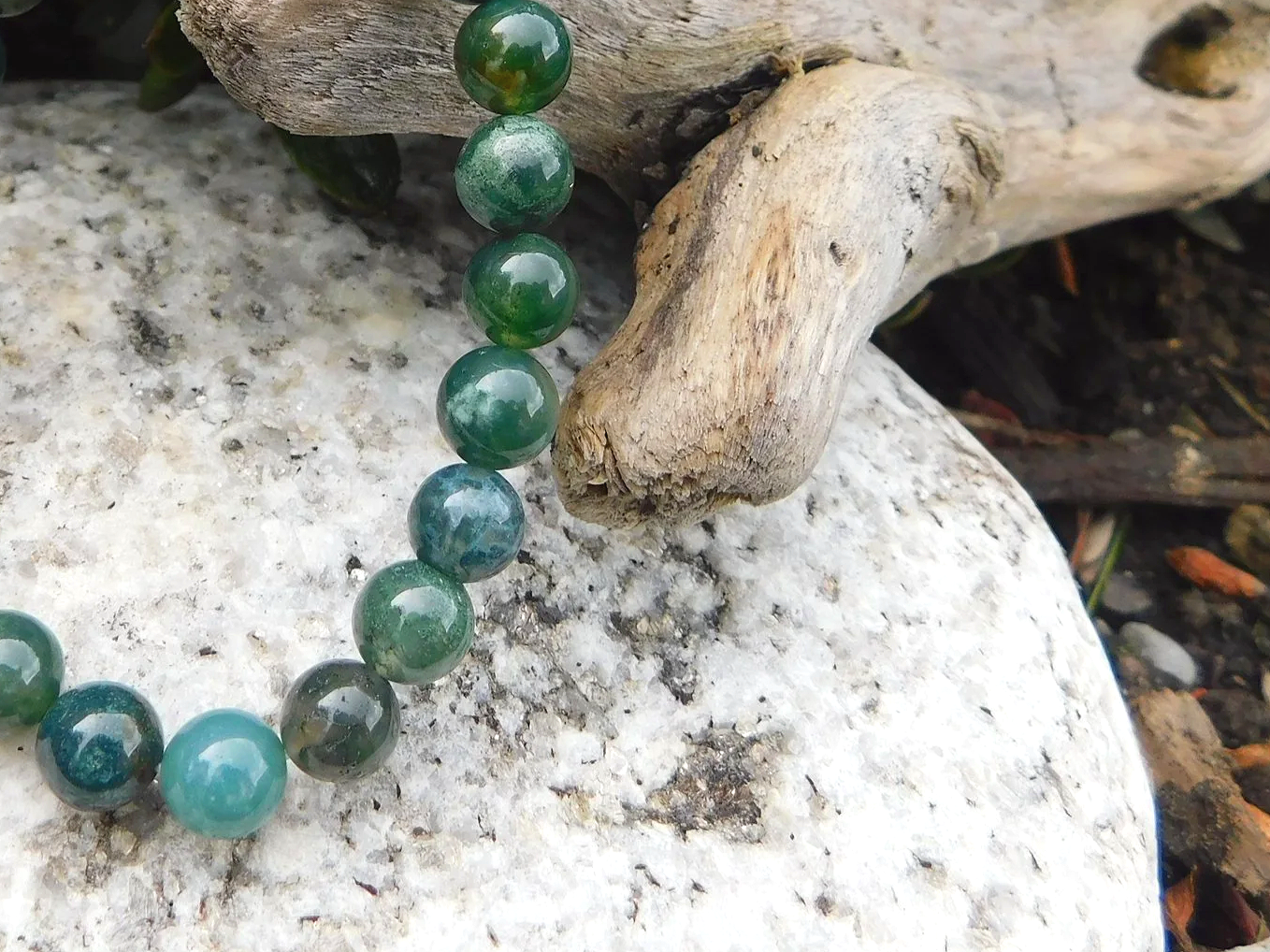 Moss Agate Bracelet