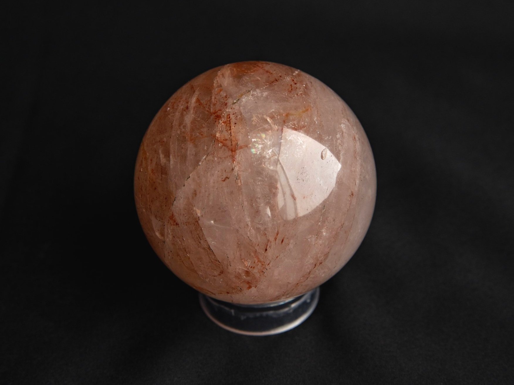 Fire Quartz Sphere