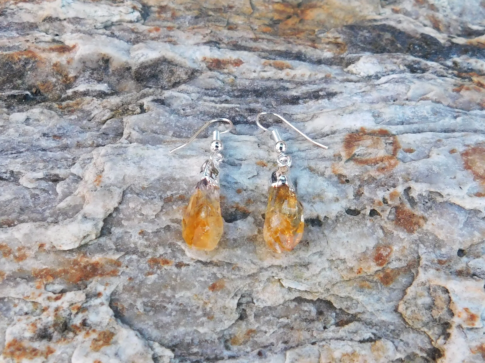 Citrine Drop Earrings