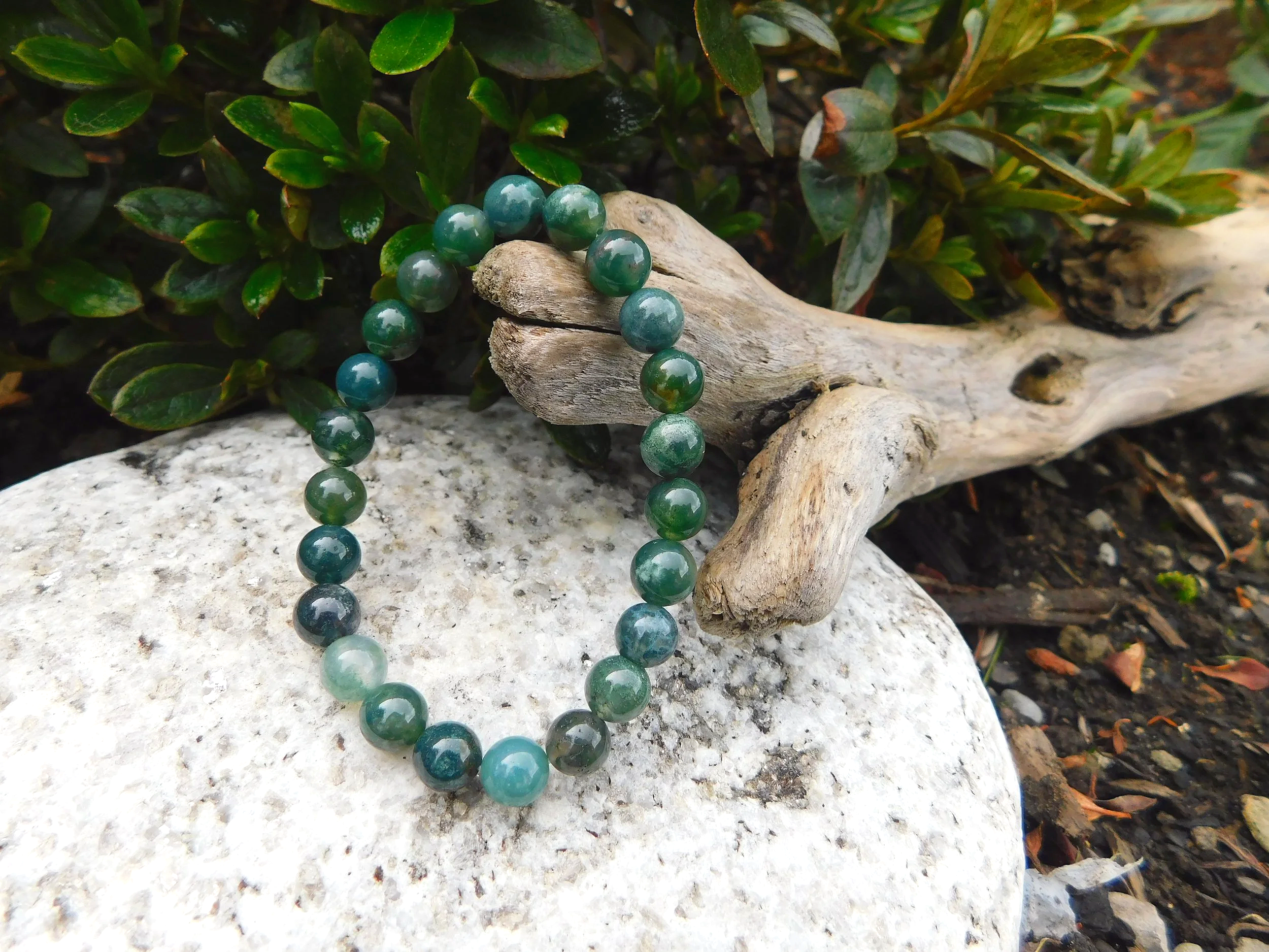 Moss Agate Bracelet