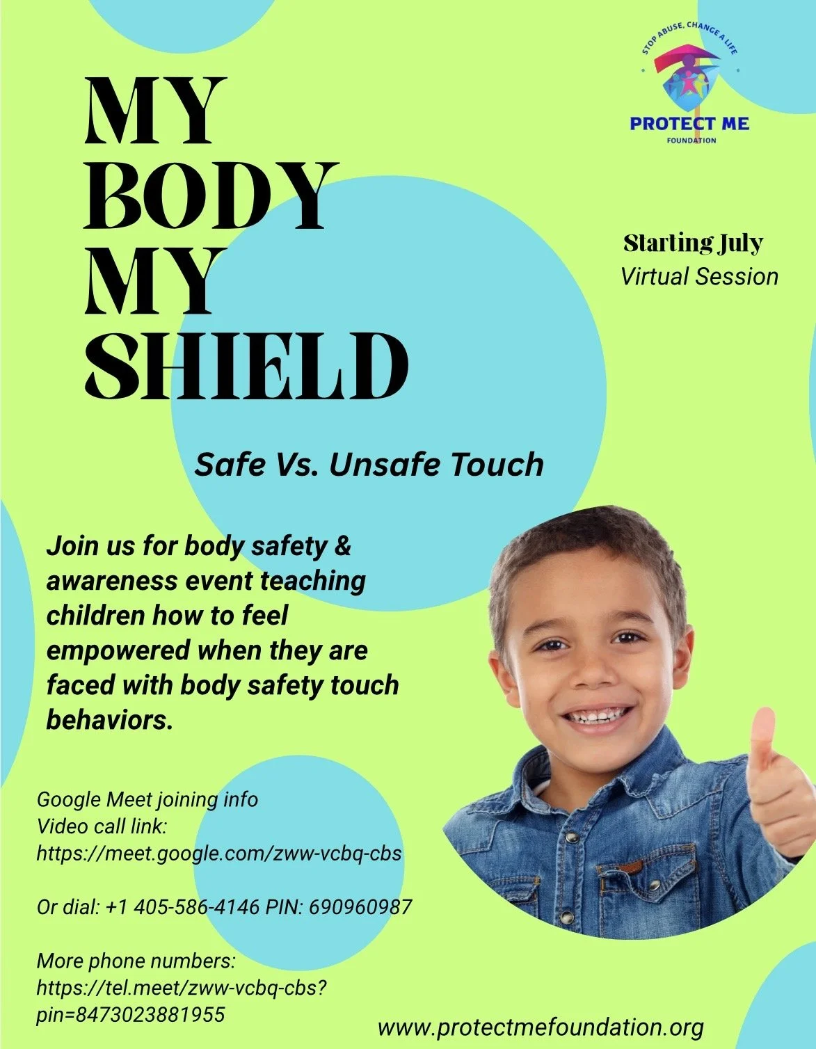 MY BODY MY SHIELD CLASS