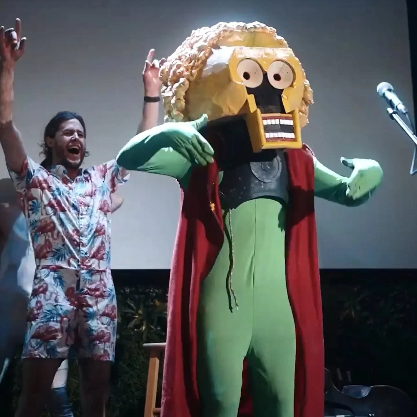 Costumes take the edge off... the are welcome, excuse me, encouraged at ALL Fiercely Local events. 
#FiercelyLocal