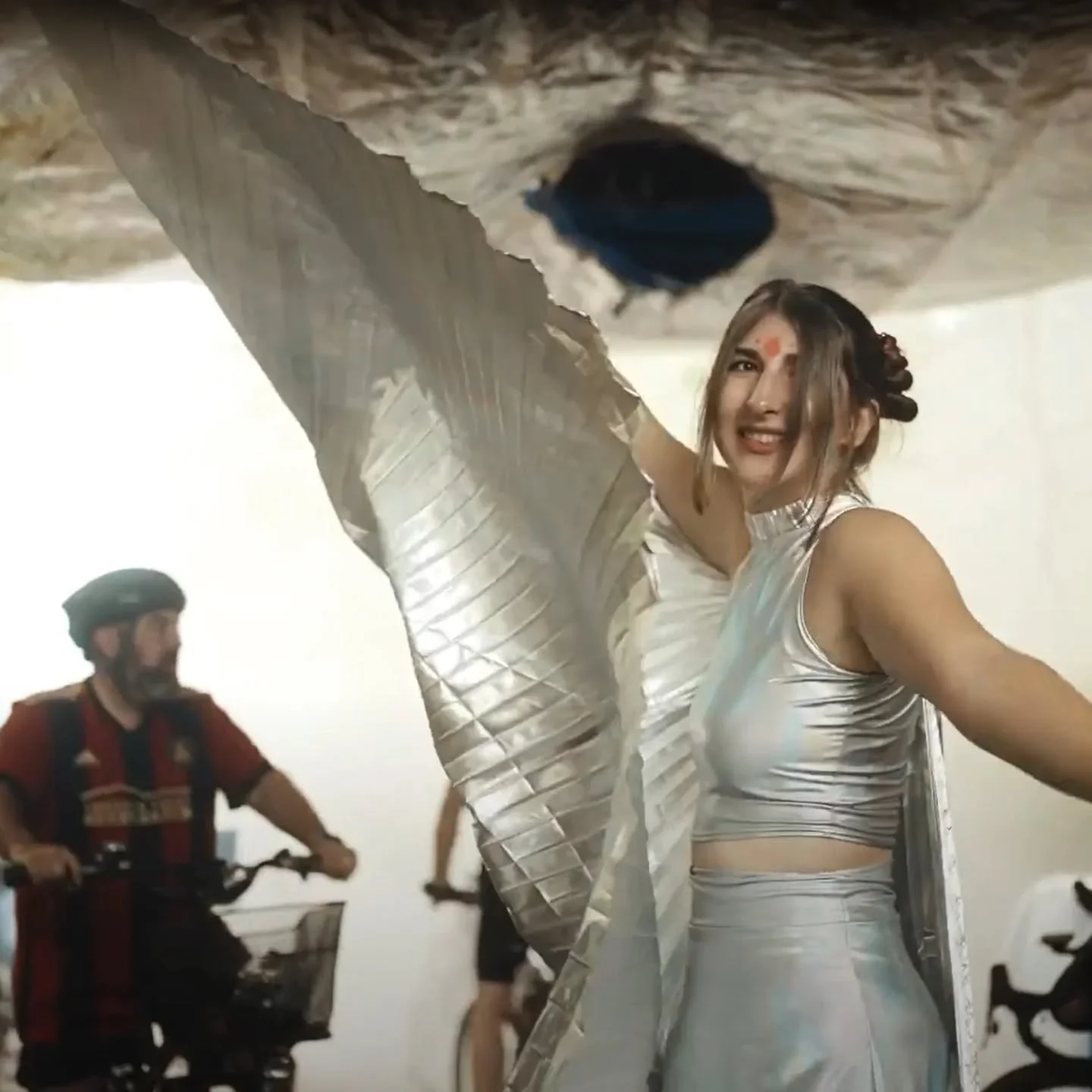 Aliens? Smoke? A hovering 25-foot UFO? Just another checkpoint on your way to greatness. 🛸 #FiercelyLocal #AbductedByFun