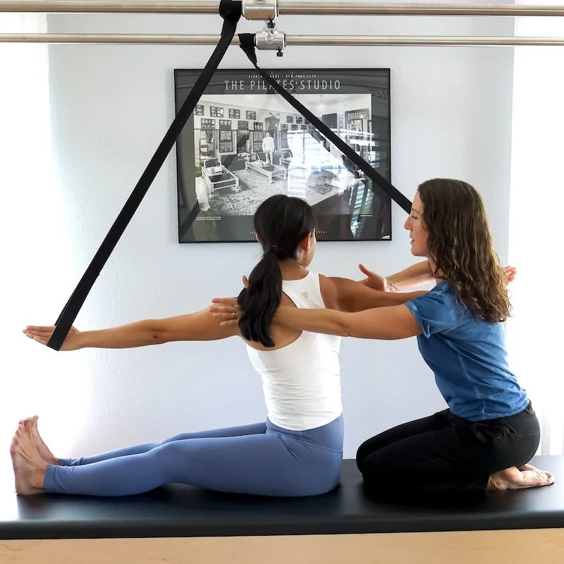 Seated Twist to stretch chest and shoulders while rotating spine