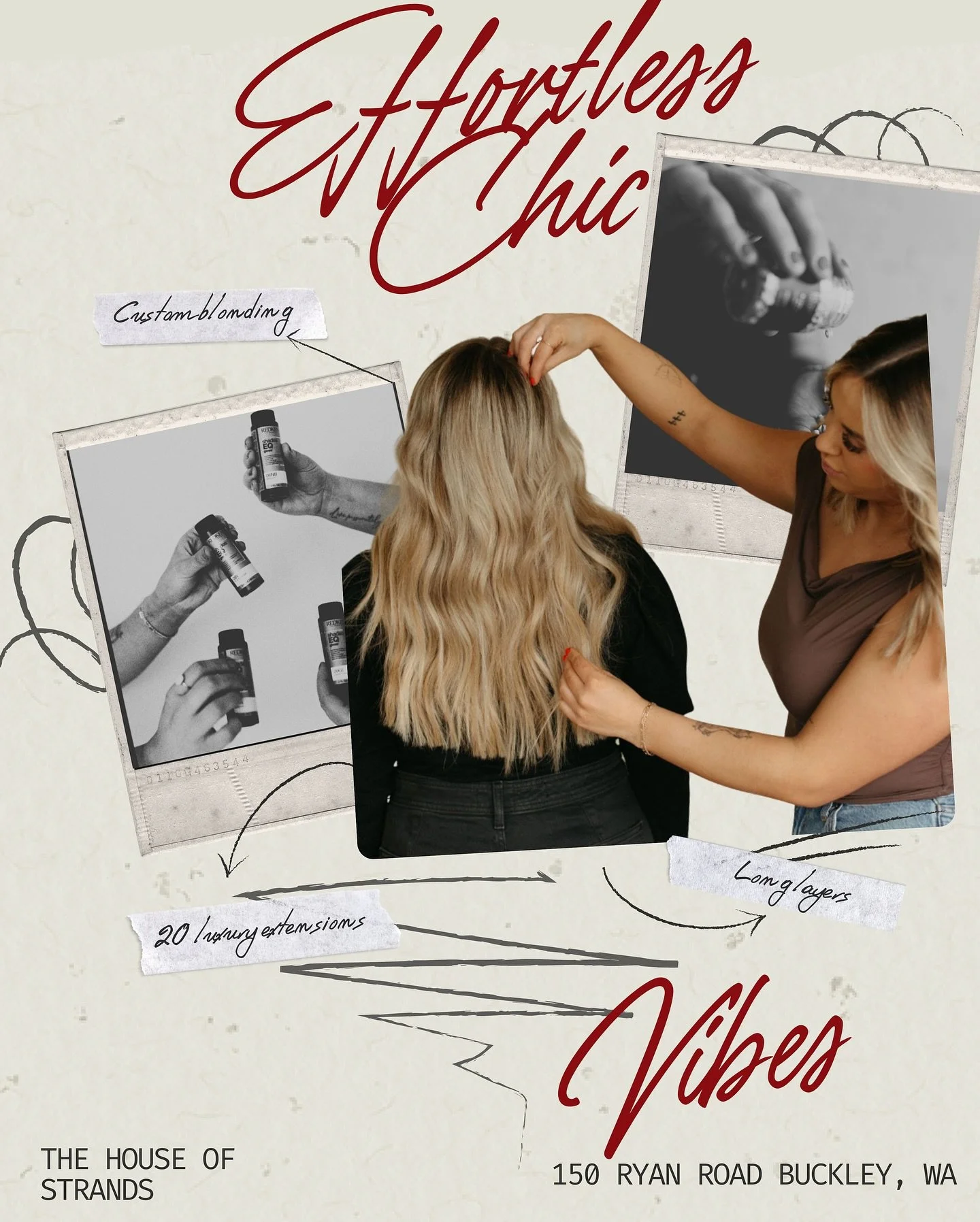 Effortless Chic.
At The House of Strands, every detail is intentional &mdash; from dimensional blonding to perfectly blended extensions.
Step into your signature look.

- Link in the bio to book 🫶🏼 or if you&rsquo;re a stylist wanting to create pre