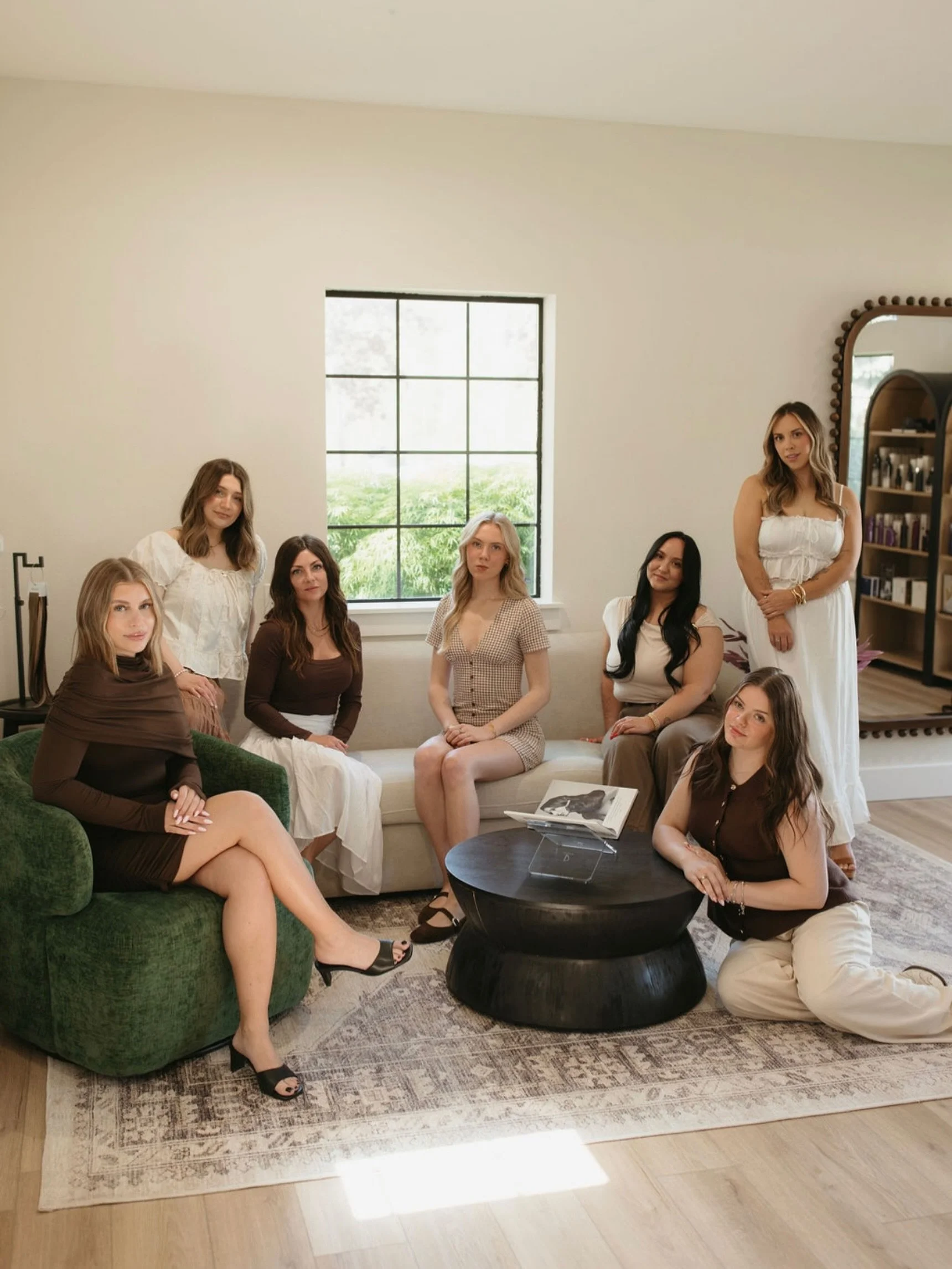 Meet the team behind House of Strands 🤍
a space filled with talent, creativity, and the right girls. 
So excited for everything we&rsquo;re building together.