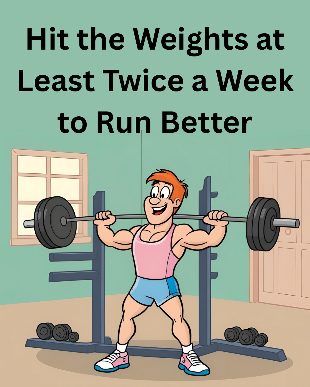 Hit the Weights at Least Twice a Week to Run Better