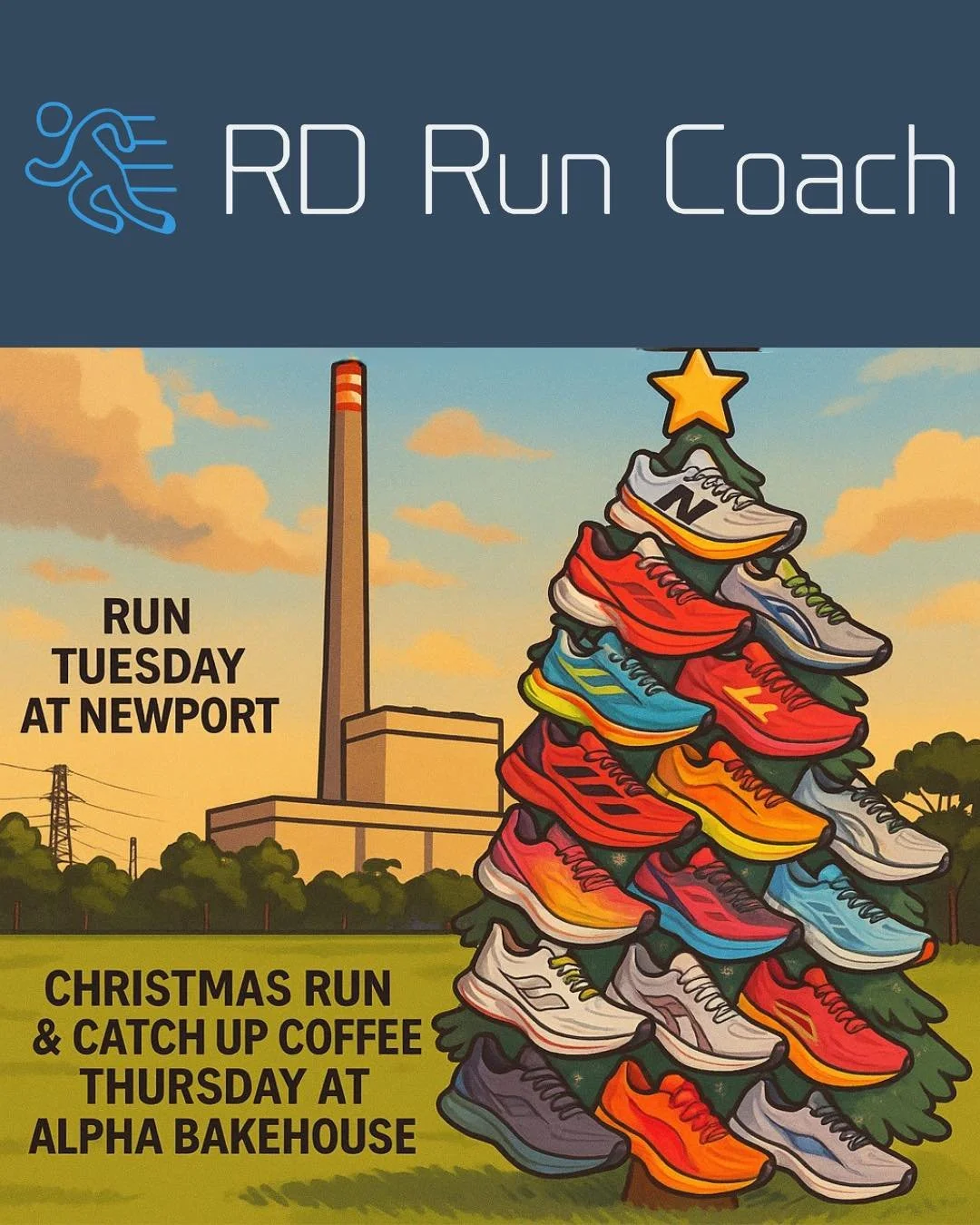 🎄🏃&zwj;♀️ Festive Run Squad &ndash; You&rsquo;re Invited! 🏃&zwj;♂️🎄

Two chances to get moving and connect this week as part of Run Squad:

📍 Tuesday &ndash; Newport Run
A relaxed, social run around Newport. All paces welcome &mdash; come for th