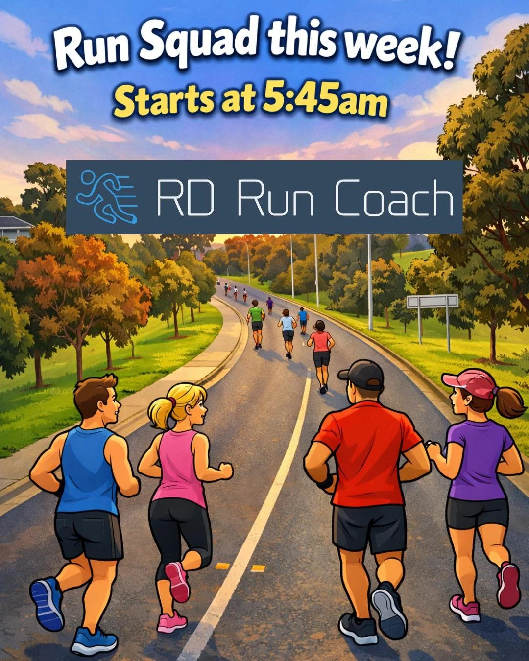 🏃&zwj;♀️ Run Squad is back on the hills at Farnsworth Ave this week 🏃&zwj;♂️
Time to build strength, power and confidence as we take on the long steady climb together. Hills make you stronger &mdash; physically and mentally &mdash; and this stretch