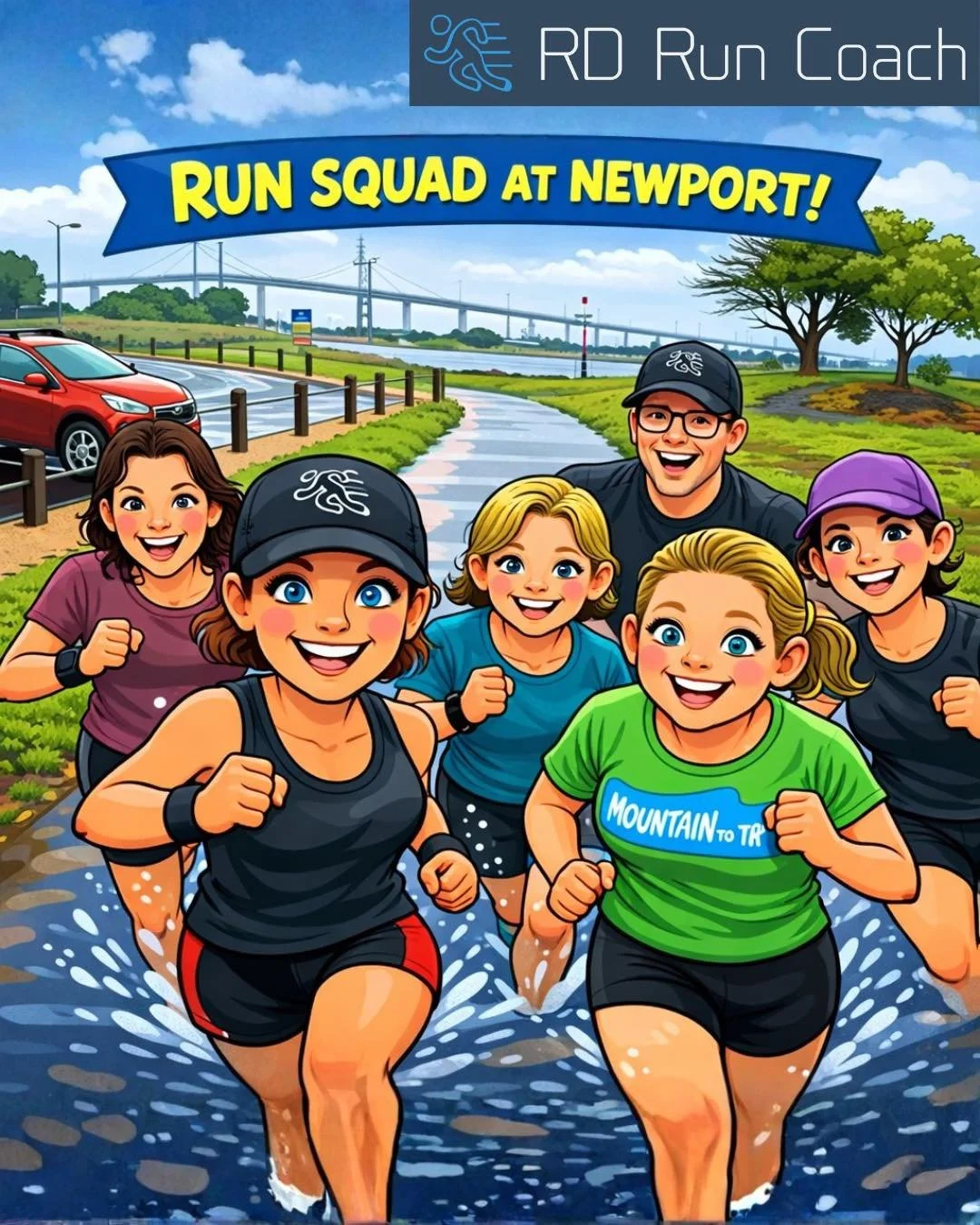 Newport this week 👟

Flat doesn&rsquo;t mean easy&hellip; it means options.

This is your chance to work different gears &mdash; whether that&rsquo;s building pace, holding a strong tempo, or mixing it up with some speed changes along the waterfront