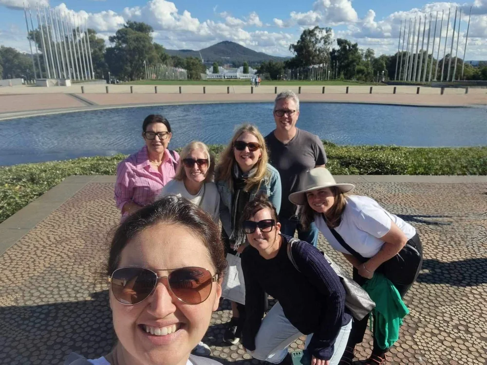 RD Run Squad by Lake Burley Griffin in Canberra