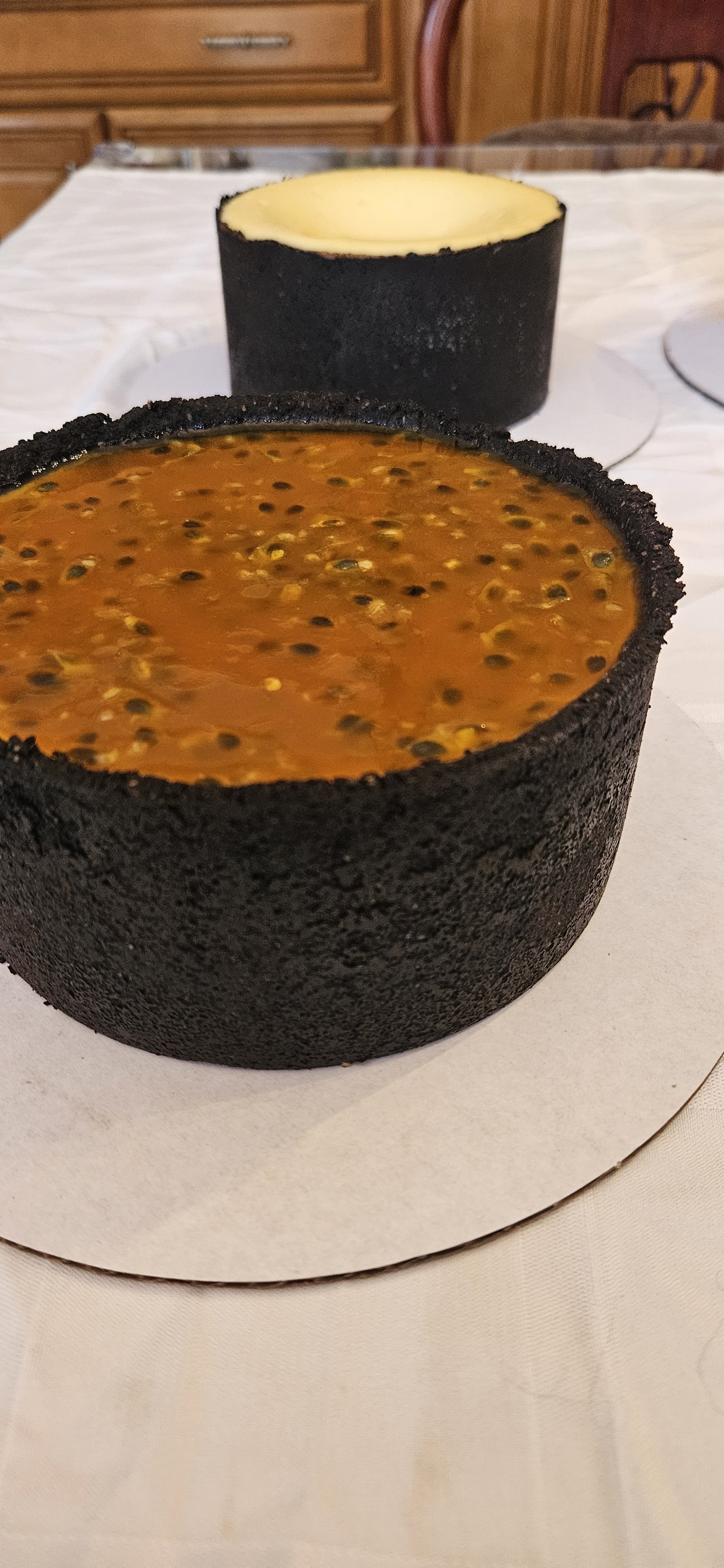 Passionfruit Mousse Cheesecake