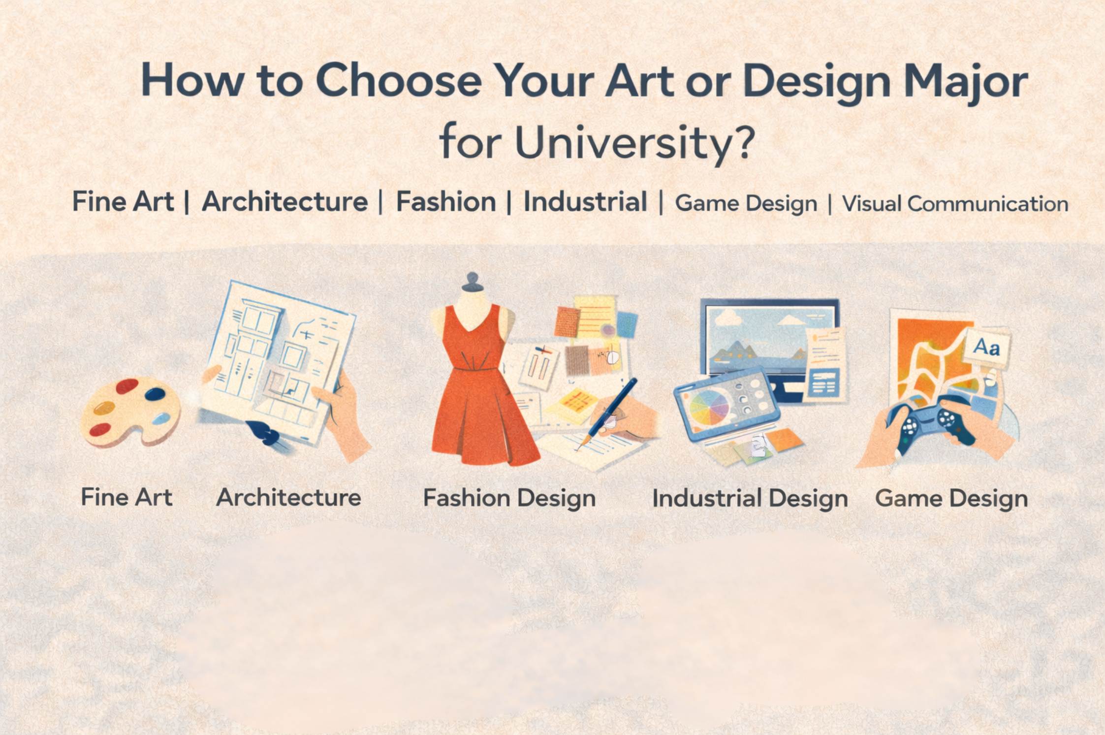 How to Choose Your Art or Design Major for University?