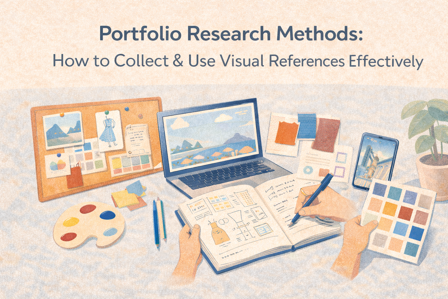 Portfolio Research Methods: How to Collect &amp; Use Visual References Effectively