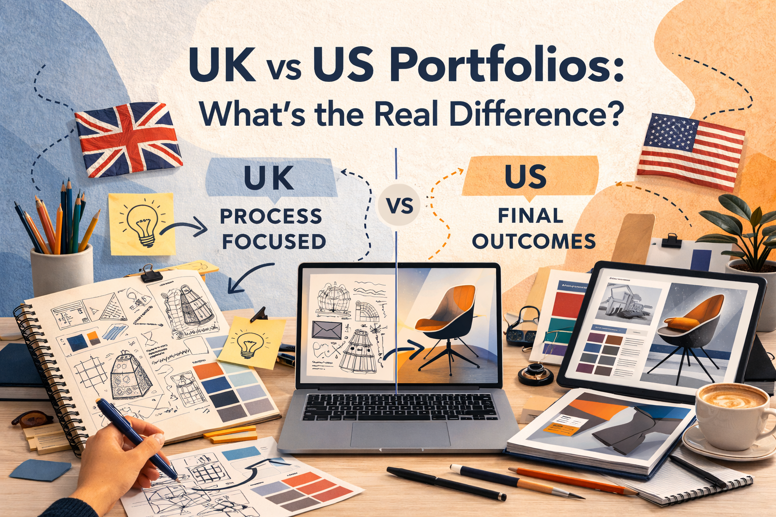 UK vs US Portfolios: Key Differences for Art &amp; Design Applicants