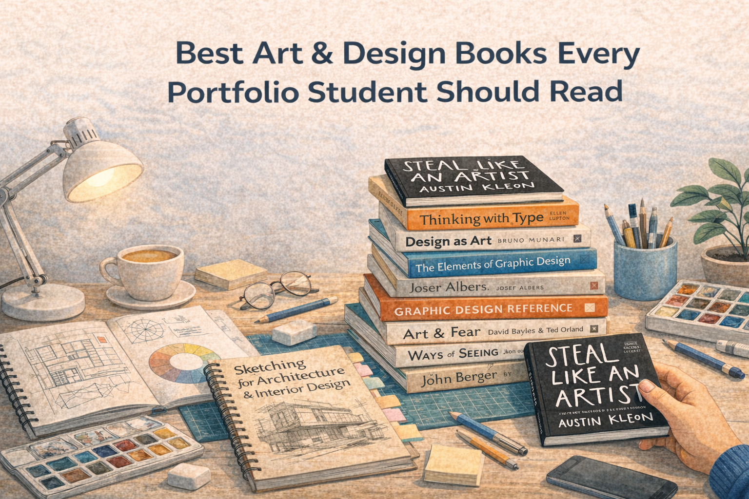 Best Art &amp; Design Books Every Portfolio Student Should Read