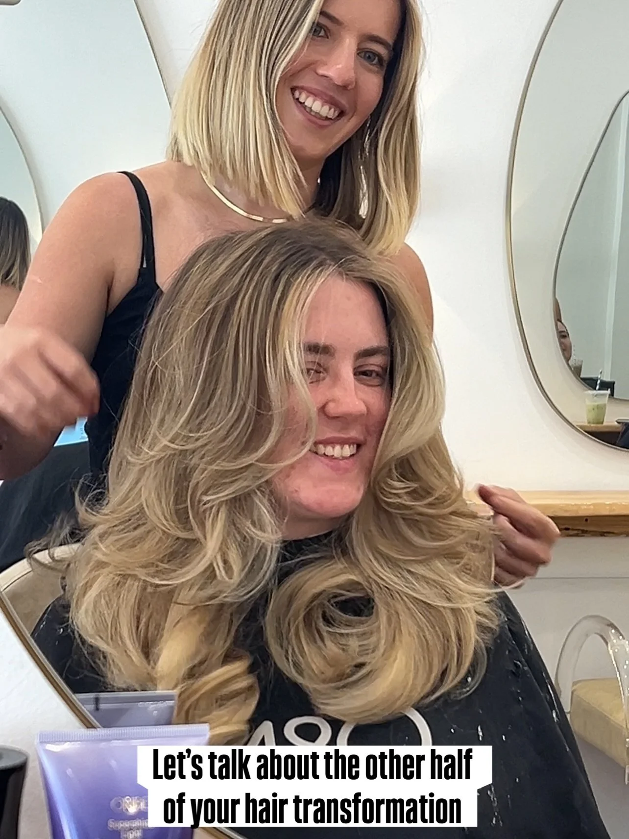 Our services can only go as far as the chair! 
the rest is in your hands 🧡

We&rsquo;ll always do our best to educate you on how to maintain your colour at home, because healthy, low-maintenance hair doesn&rsquo;t happen by accident.

Good haircare,