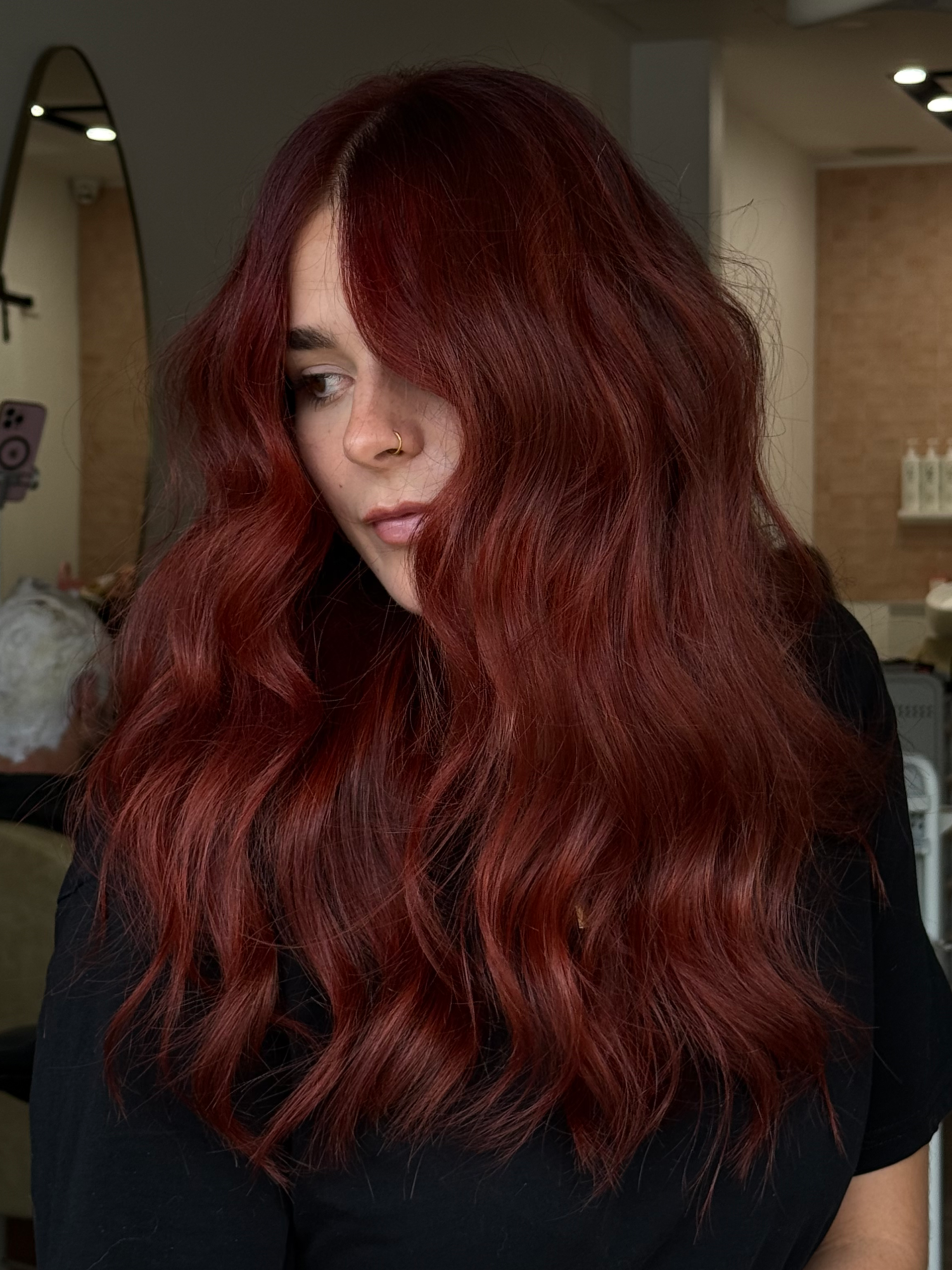 vivid colour at HairyAdelaide hair salon, Mona Vale, Northern Beaches.