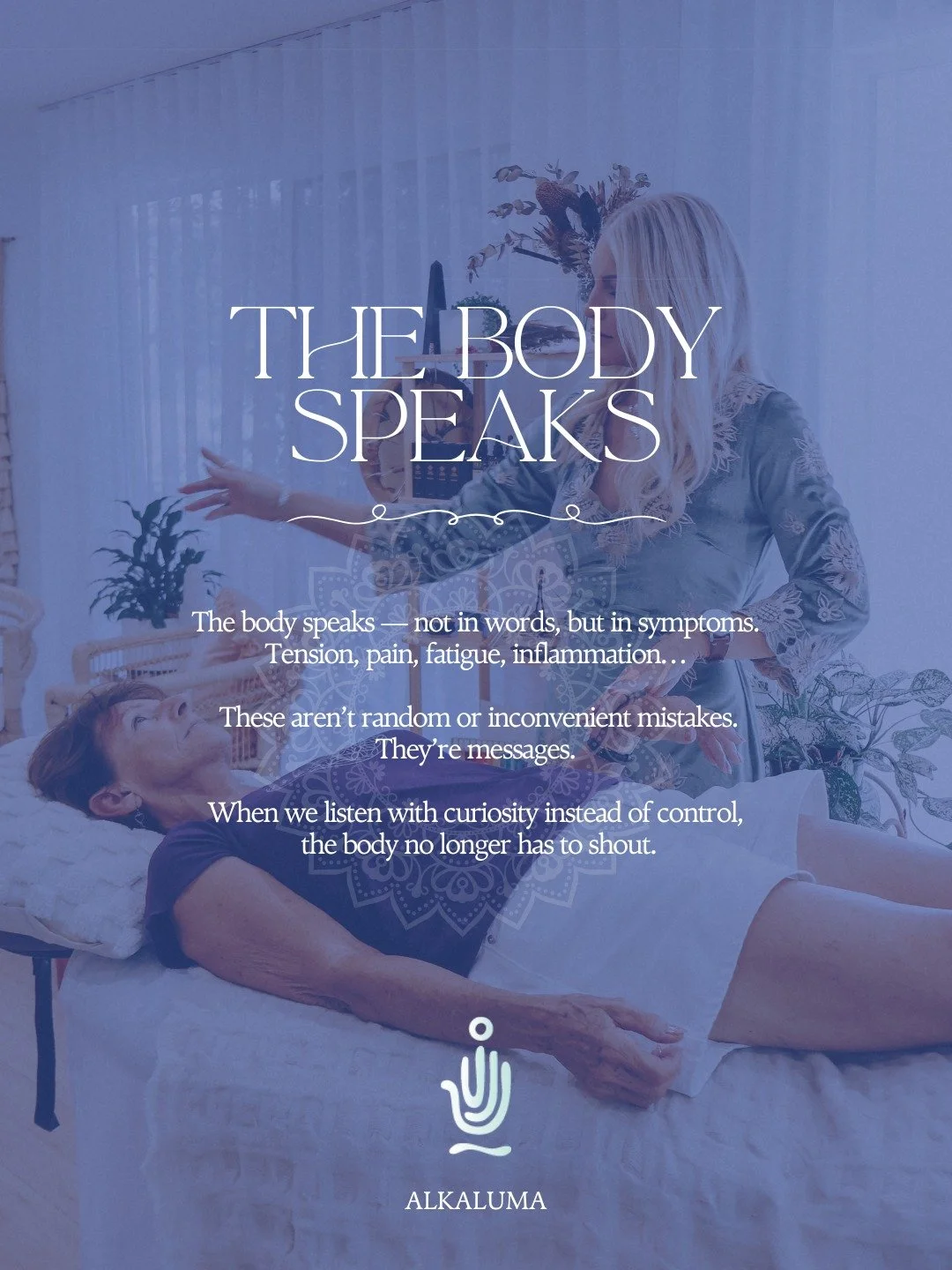 The shoulders often carry more than posture or tension.

They hold responsibility.
Pressure.
Unspoken expectations.
The weight of being &ldquo;the strong one.&rdquo;

When shoulder pain, tightness, or restriction shows up, it can be an invitation to 