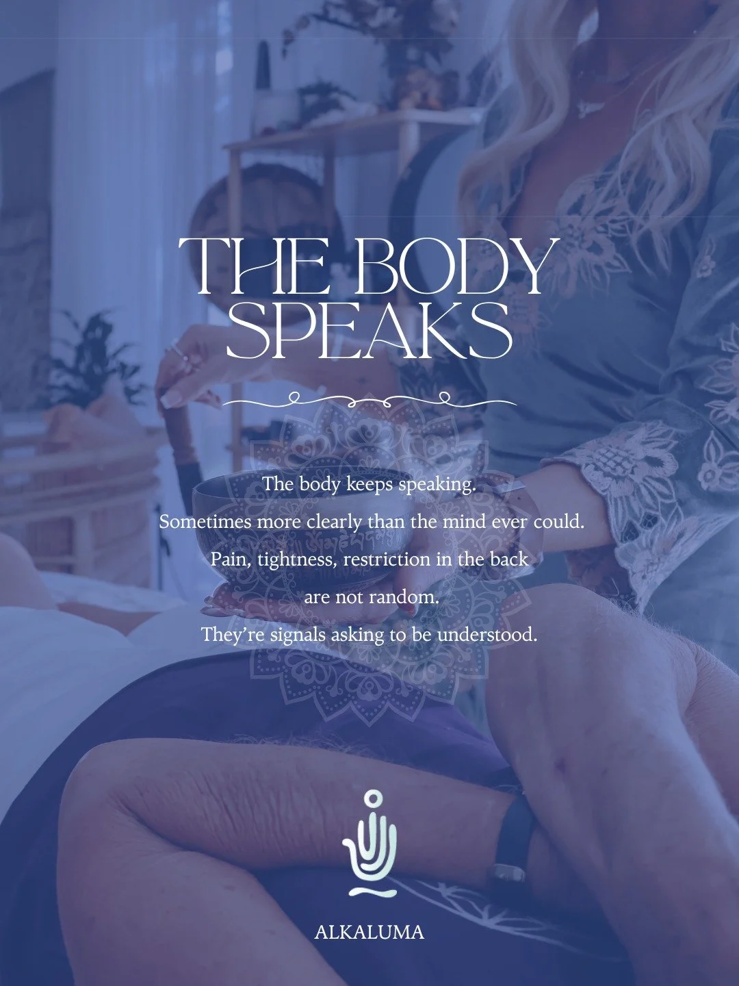 The back is your foundation.
It&rsquo;s how you stand, move, bend, and carry yourself through life.

When pain or tension shows up here, it&rsquo;s often not about weakness &mdash;
it&rsquo;s about load.

Too much responsibility.
Too little support.
