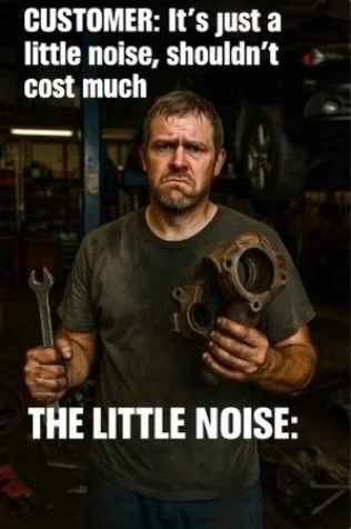 “It’s Just a Little Noise” – Said Every Broke Customer Ever