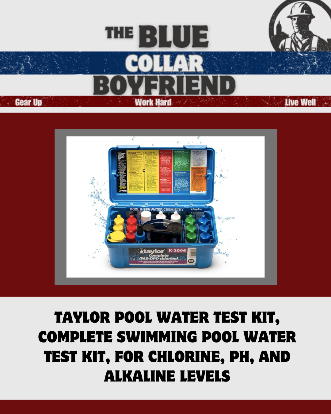 🧪 Taylor K-2006 Pool Test Kit: The Pro’s Choice for Pool Chemistry