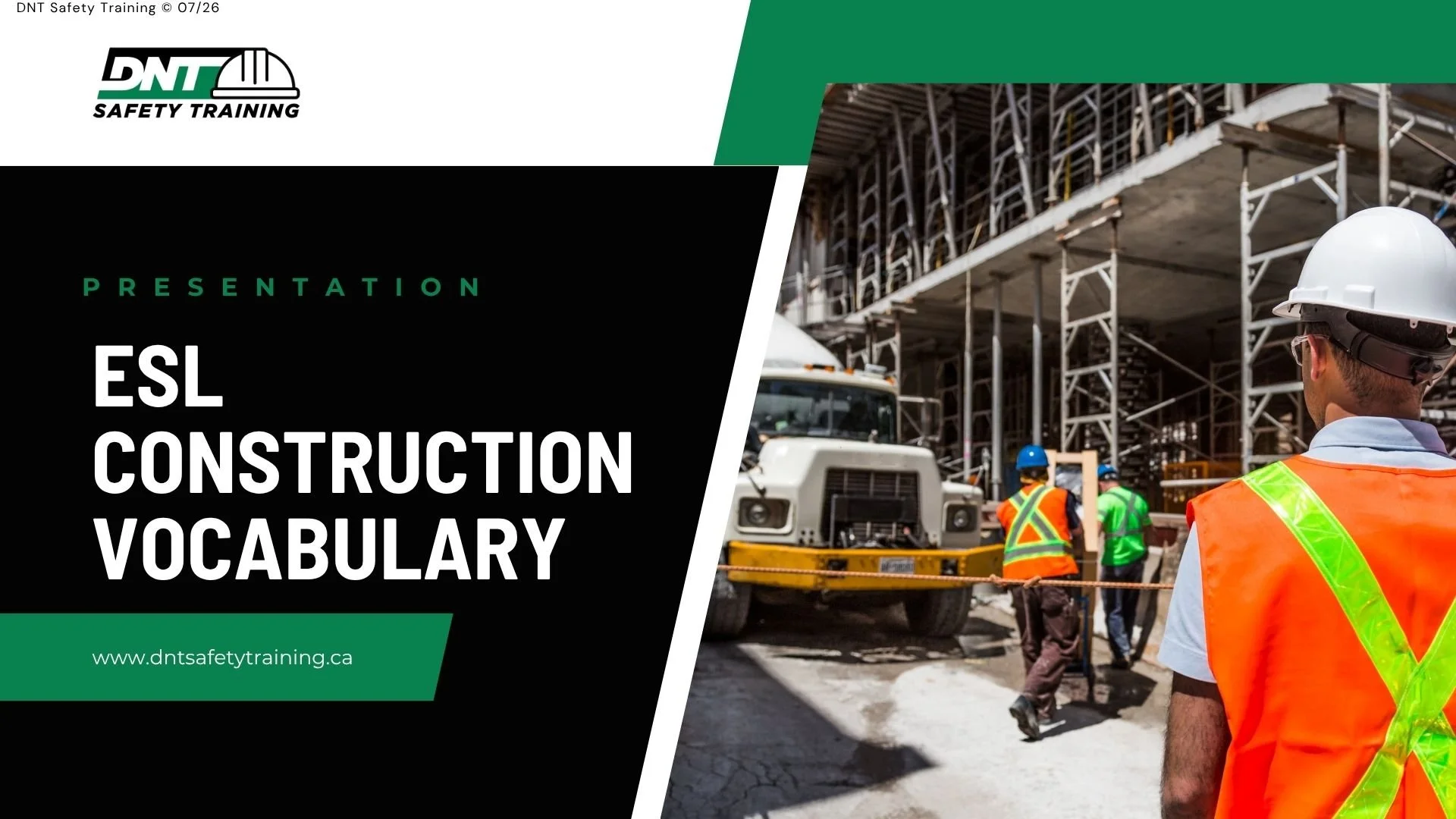 ESL Construction, Trabajo en alturas, کار در ارتفاع , 高处作业, Primeros auxilios, کمک‌های اولیه, 急救, Espacios confinados, فضاهای محصور, 有限空间