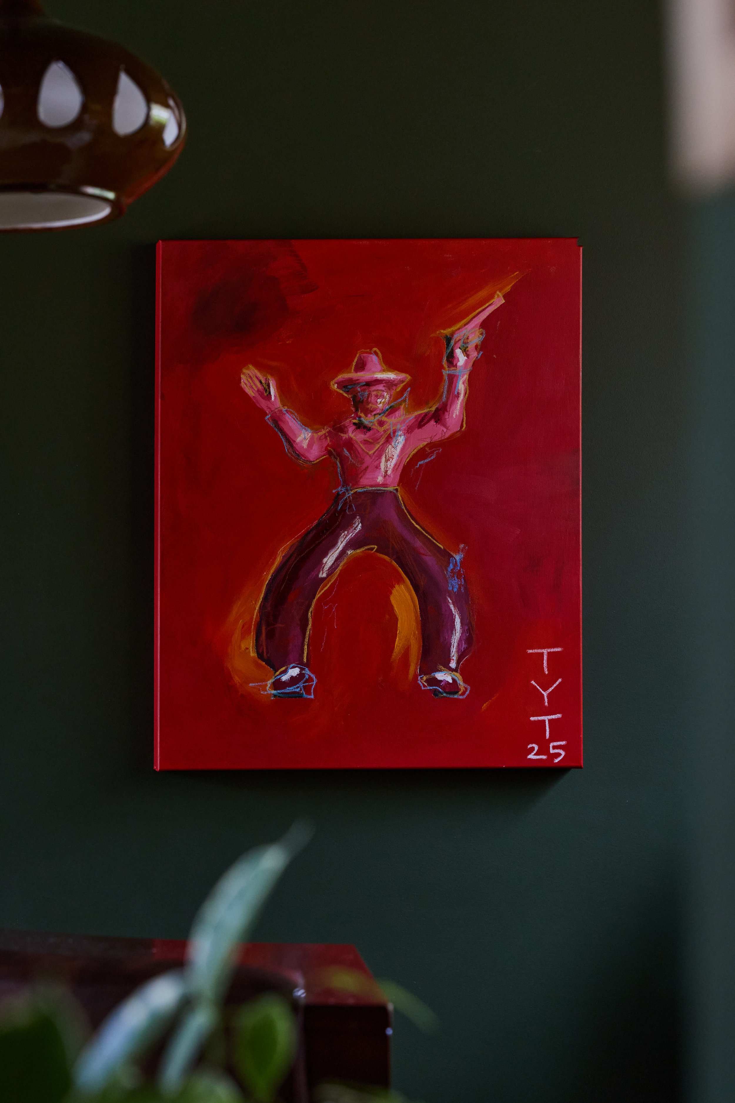 'Found Cowboy #2 Reimagined' Canvas [2025]