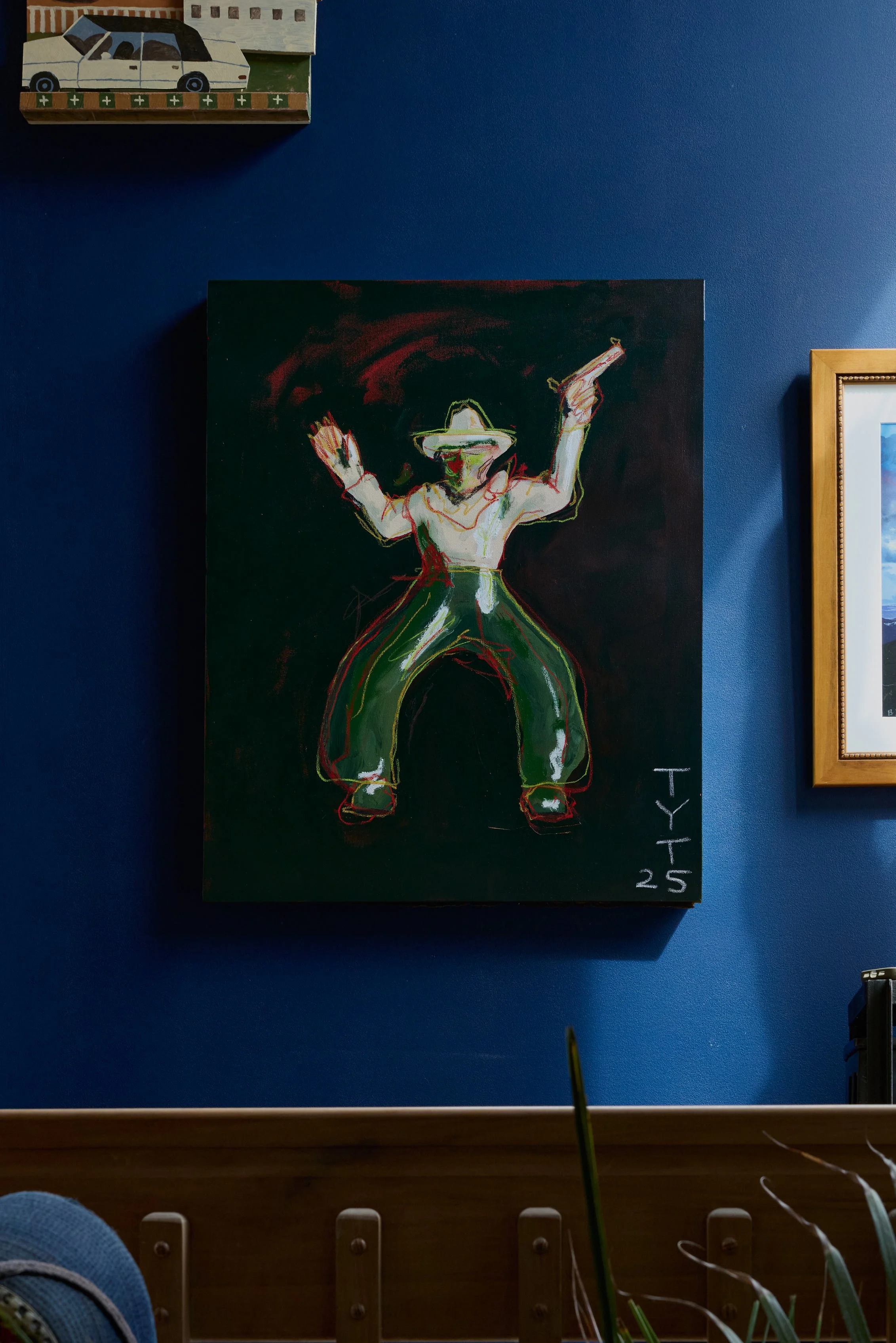 'Found Cowboy #3 Reimagined' Canvas [2025]