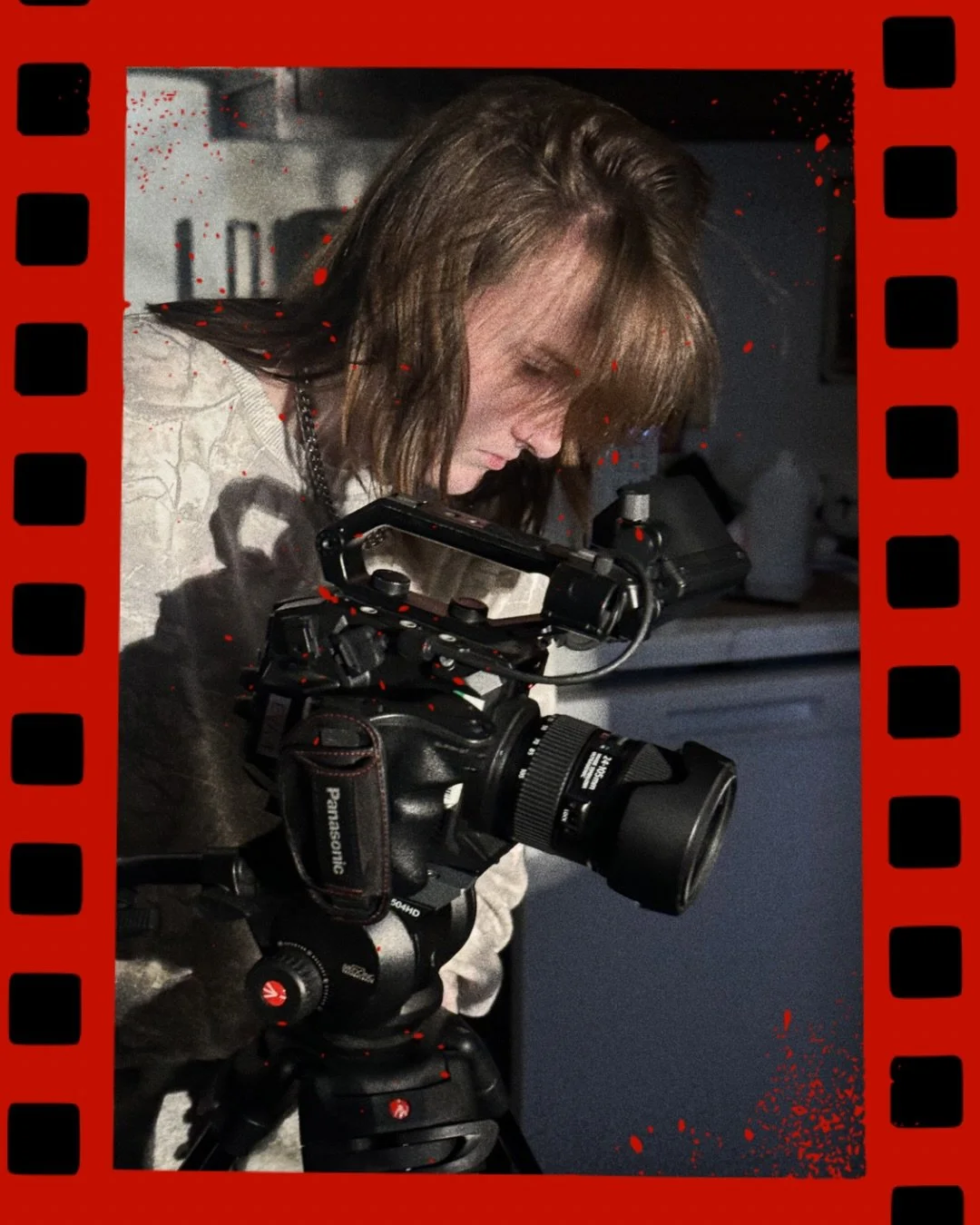 Finally got some photos of me with a &ldquo;cinematic&rdquo; camera in hand, locked in my element 😝

Hopefully I will be working on and releasing more personal projects soon 😈 

Expect the unexpected &hellip; ❤️&zwj;🔥

( 📸: @nlck_5 )

#filmmaker 