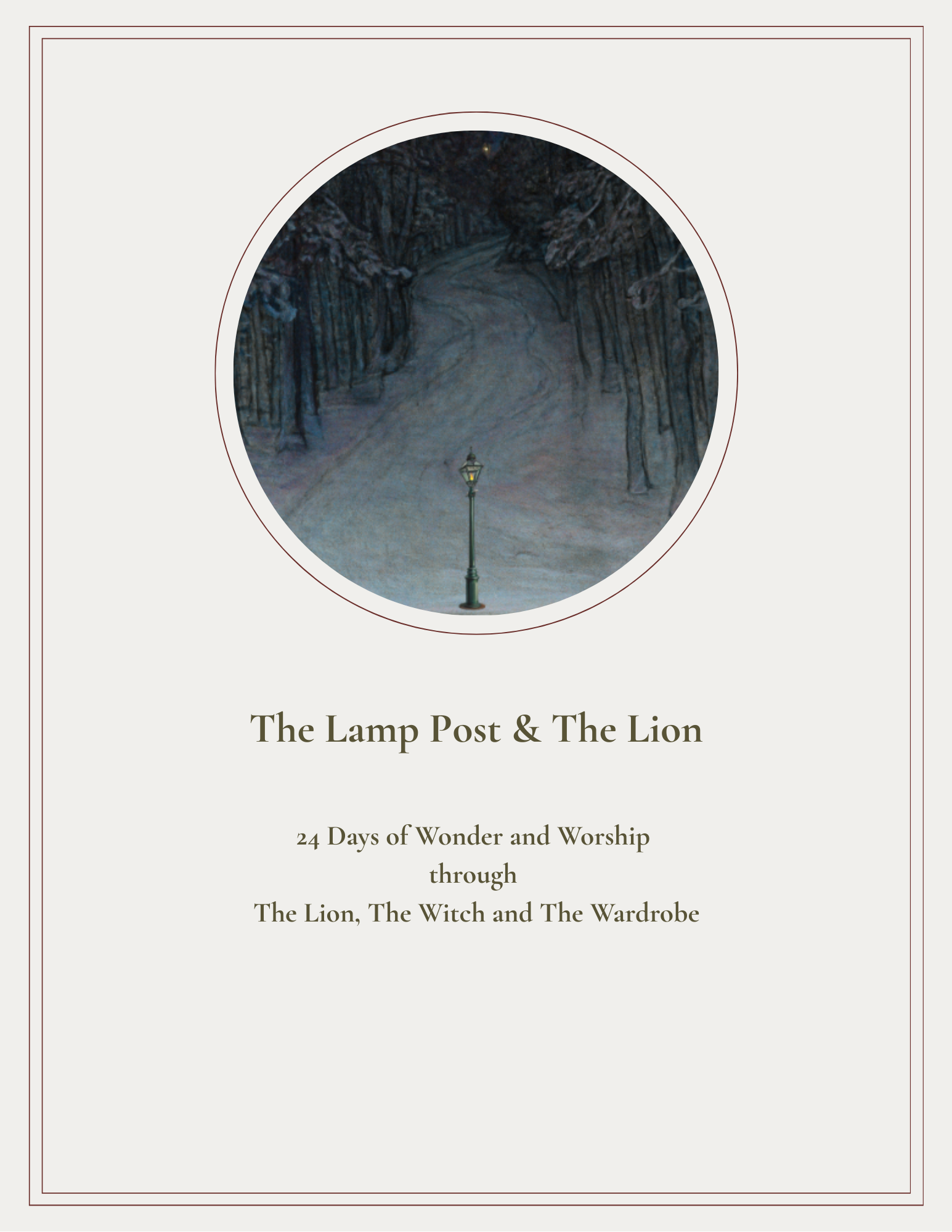 The Lamp Post and the Lion Advent.png