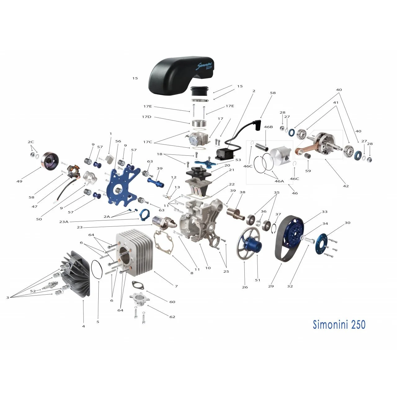 Simonini SIM250 Pull, E-START and DUAL — Wight Aero & Machine Works