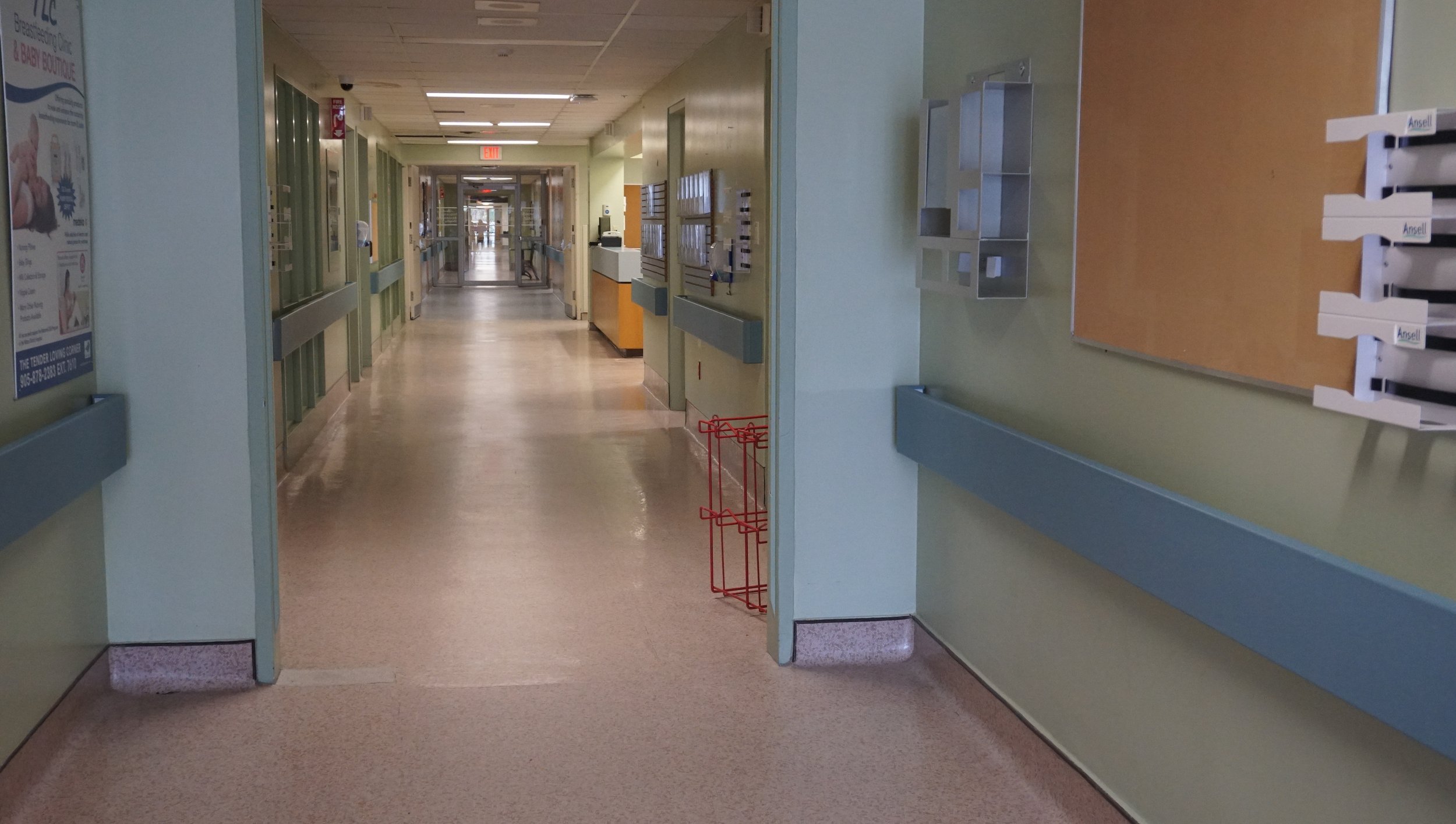 HHC-Mil-North Block Level 1- mat wing 100ft hallway exit at end to ext.jpg