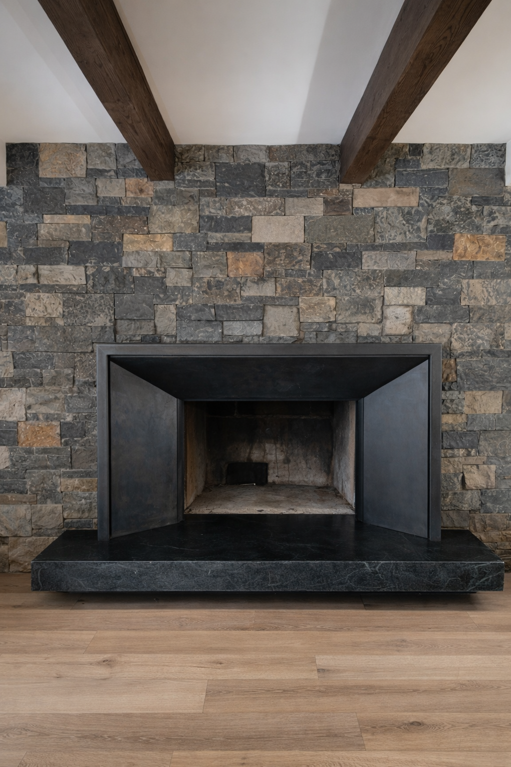 Interior Patina Fireplace | Vail, CO | 2025