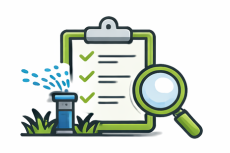 Geometric drawing of an outline square with sections divided by vertical, horizontal, and diagonal lines.