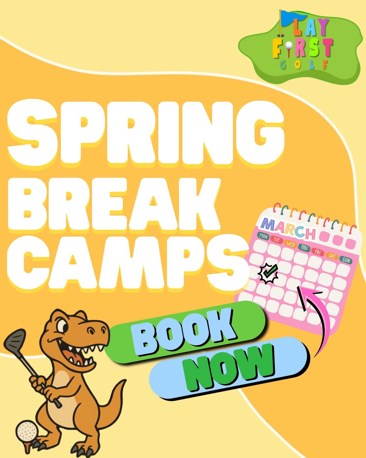 Spring Break Camps are open for registration for Members! Be sure to check your emails and book your juniors spot. Camps will be @langleygolfcentre 
Registration goes live for non-members on February 9th!