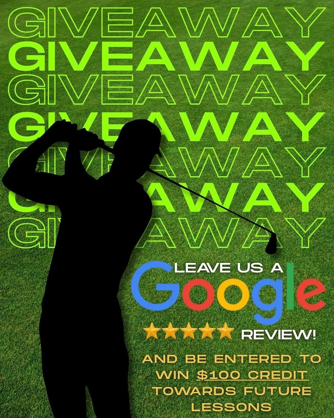 We&rsquo;re giving away a $100 lesson credit to use on future sessions with us!

If you or your junior has had a positive experience in a lesson or program with Coach Cole, leave us a Google Review and you&rsquo;ll be entered to win the $100 credit! 