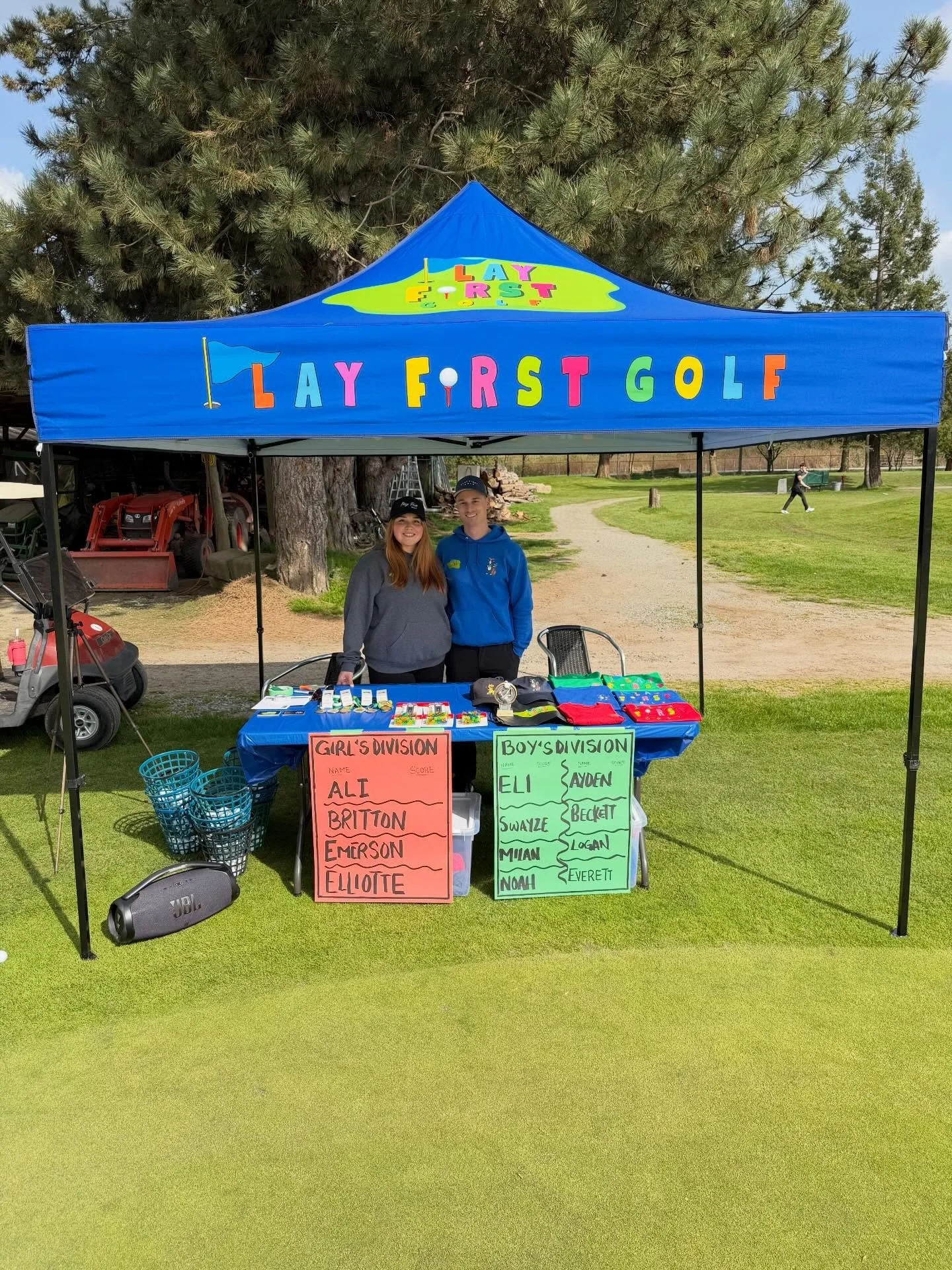 First Tournament of the year is in the books 📚 Thank you to everyone who made it out!

It was a beautiful day for 9 holes of golf ⛳️ 

We had 4 girls &amp; 8 boys play for 1st, 2nd &amp; 3rd in each division, and KP challenges as well.

The golf was