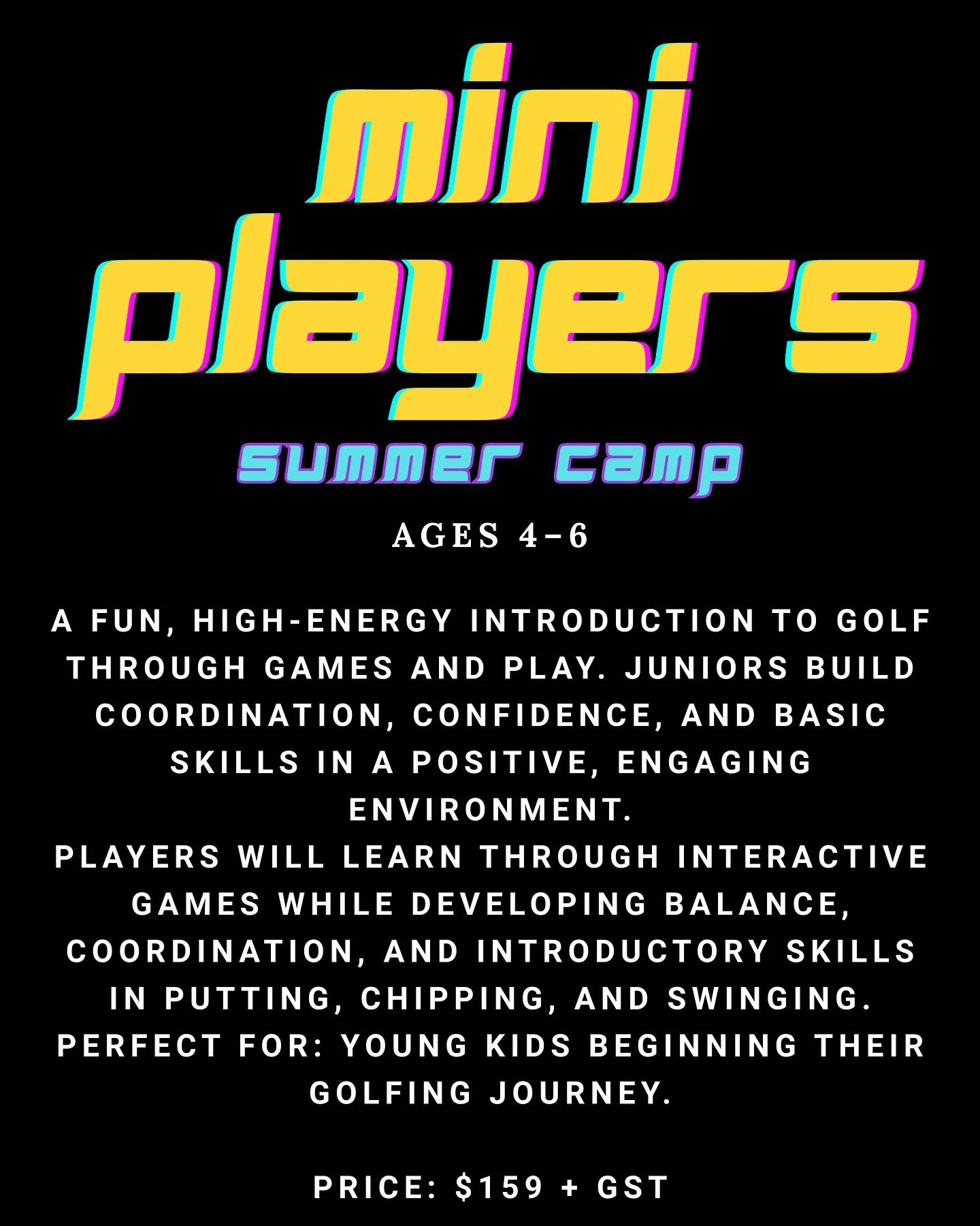 Summer Camp Registration is open! Check out what we&rsquo;ve got lined up 

#golf #juniorgolf #langley #golfcoach #golfing #summercamps2026 #langleygolf #langleygolfcentre #juniorgolfers