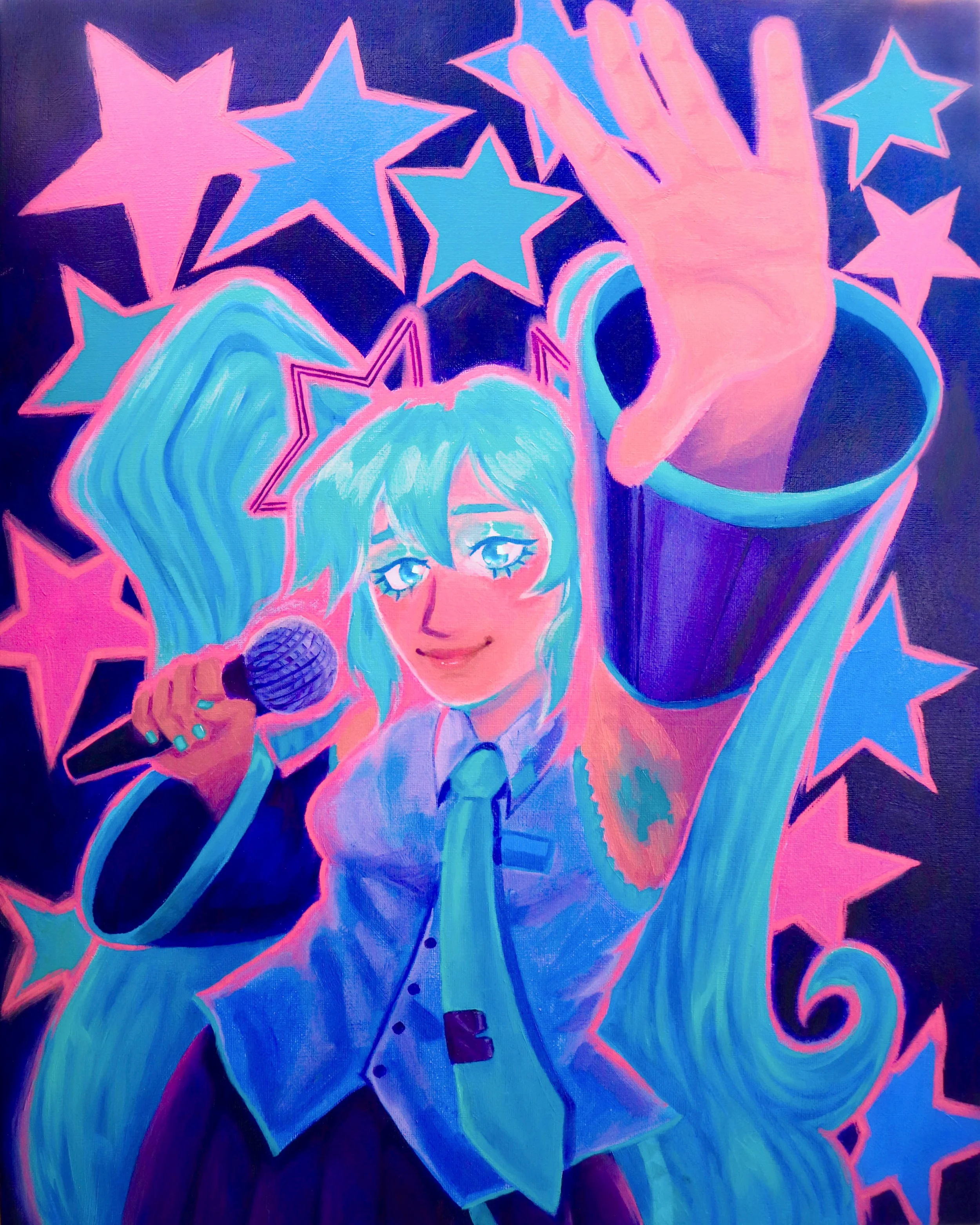 Oil on Canvas h 20 x w 16 in