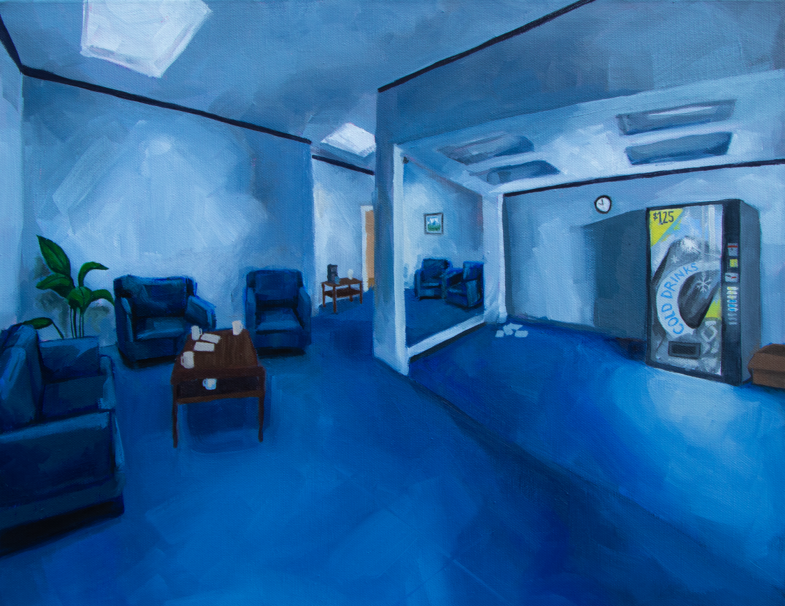 Oil on Canvas h 16 x w 20 in