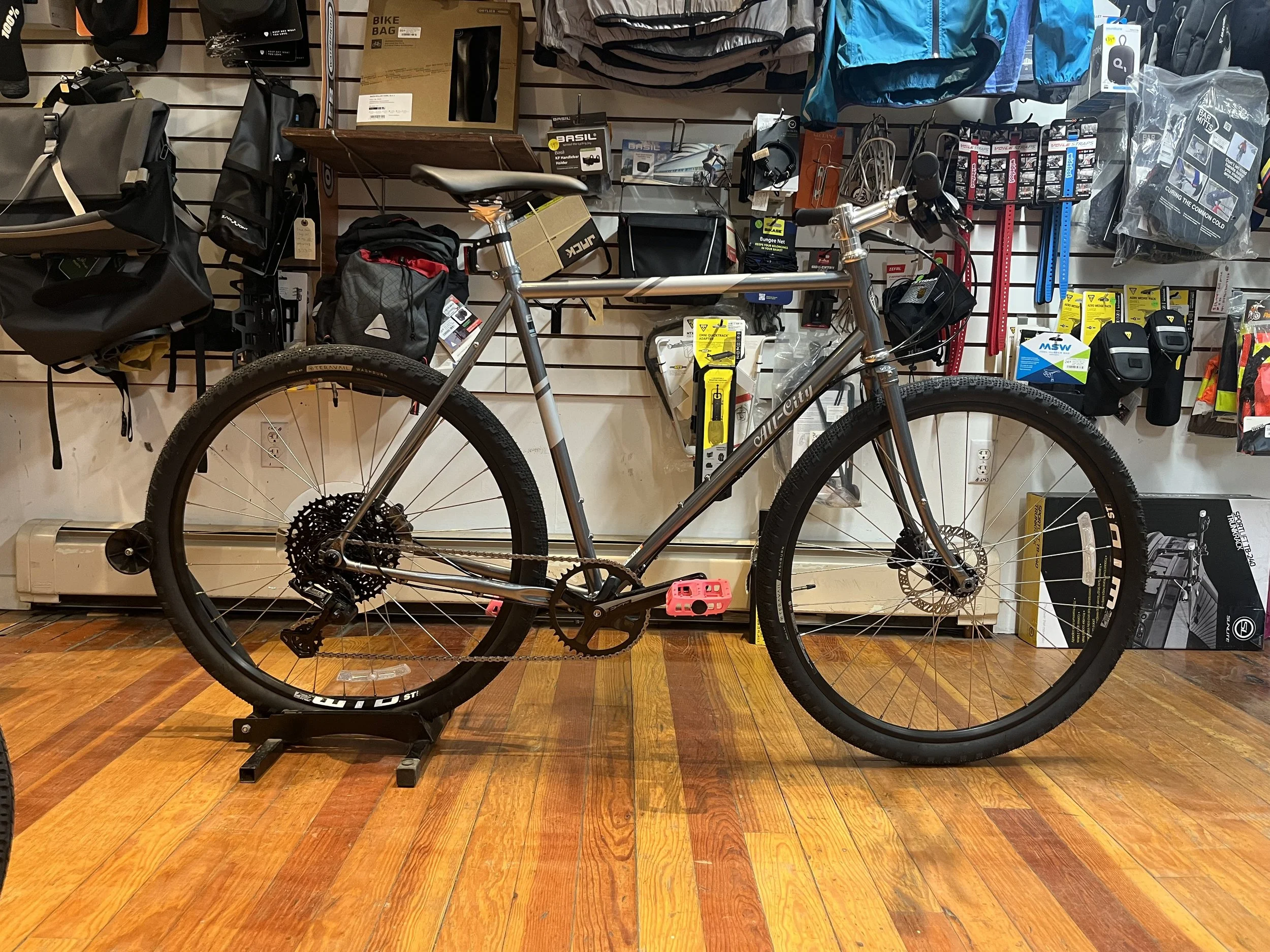 All City Space Horse Microshift 55 cm - Moon Powder