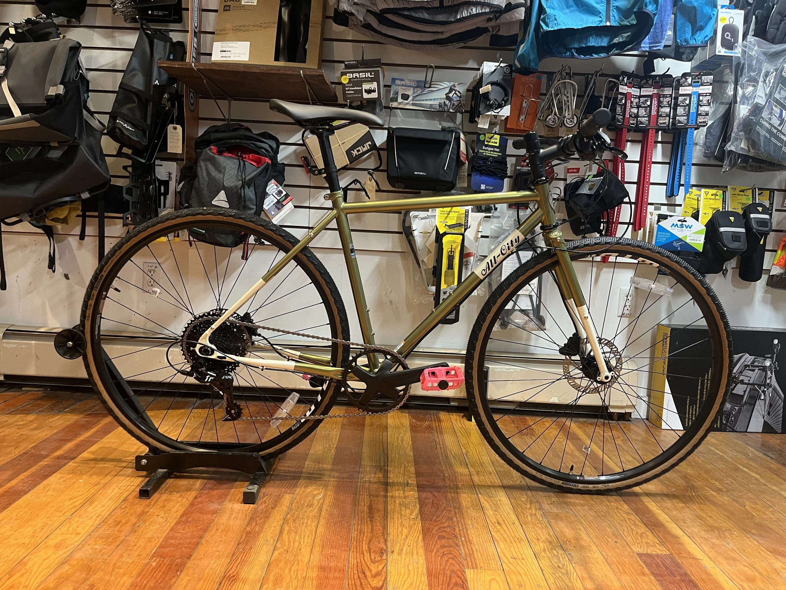 All-City Super Professional Apex 1 46 cm - Flash Basil