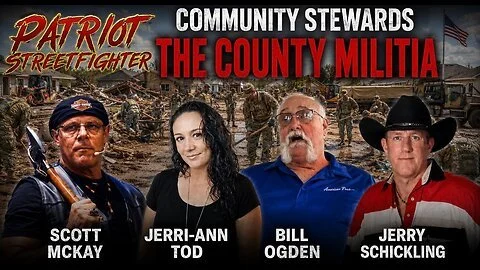 5.22.26 Patriot Streetfighter w/ America-Free.com Leaders, Ogden, Schickling &amp; Tod - Functioning Constitutional Militia
