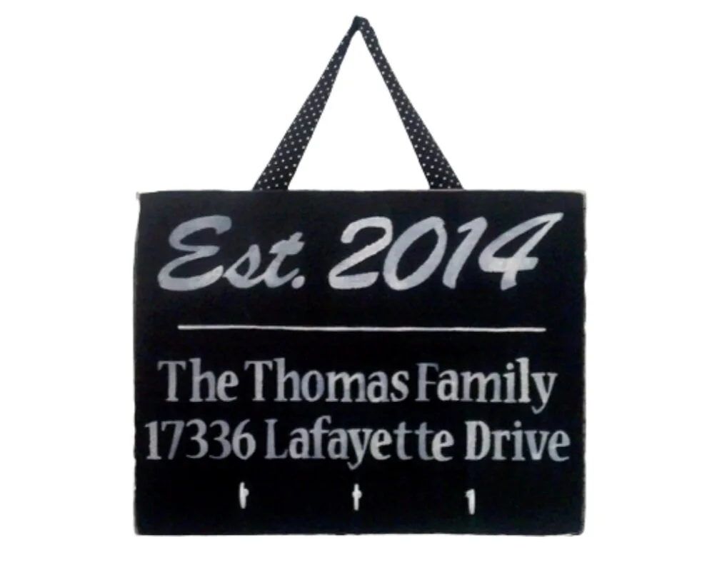 Personalized New Home Welcome Sign – Housewarming Gift for New Homeowners