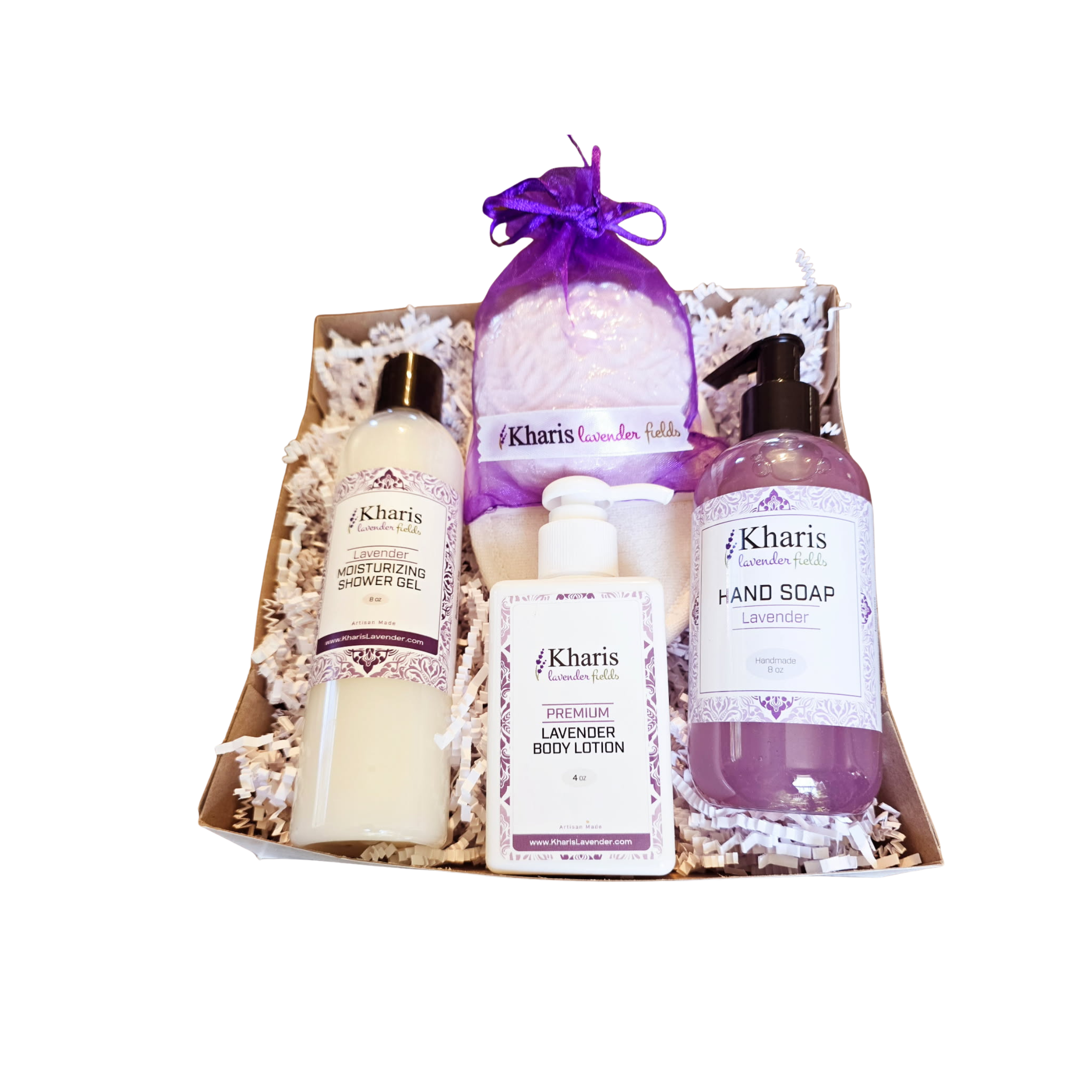 lavender skin care gift set