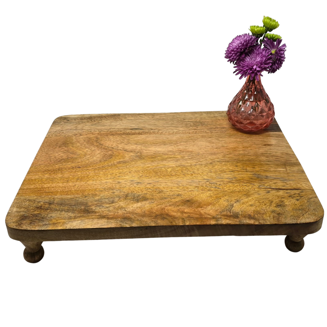 Large Charcuterie Board – Wooden Serving Board for Cheese, Meat & Entertaining