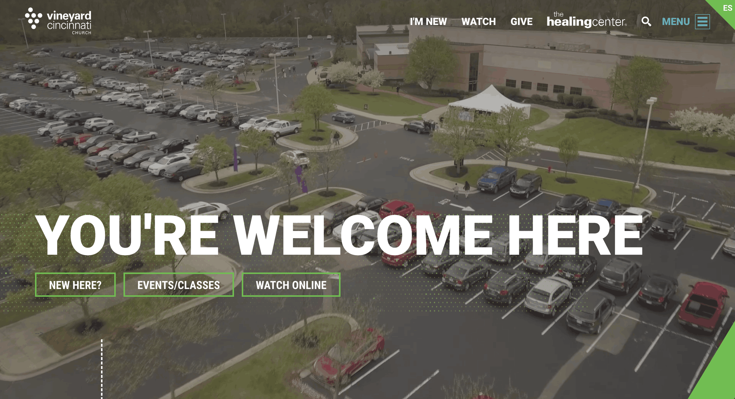 Community-focused ministry website with welcoming design and easy-to-use navigation