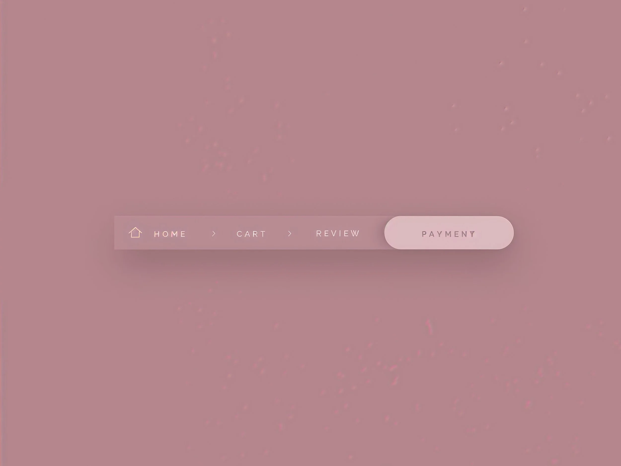 Squarespace navigation hover effect showing a pill-shaped background behind a website menu link