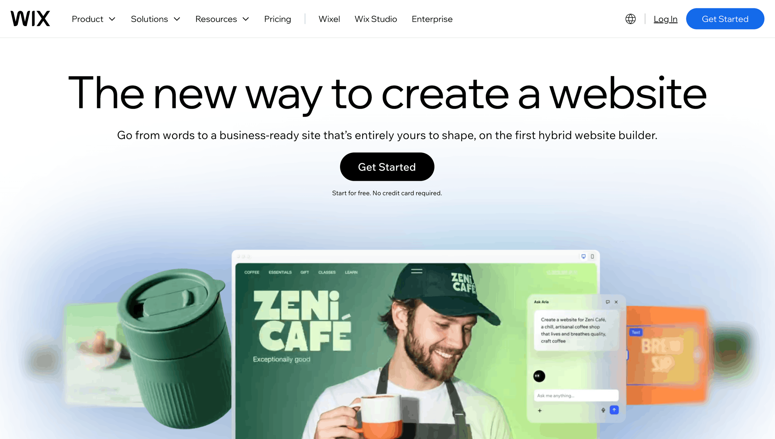 Wix real estate website template for agents